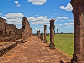 Jesuit ruins of Trinidad and Jesus de Tavarangue